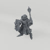 Iron Veil Sisters, Iron Veil Sister 08 turntable. Supplied unpainted resin miniature.