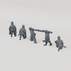 Iron Advance Combat Engineers complete kit unpainted turntable. SKU IROADV-I4H-MOL. Variant 55131783889233.