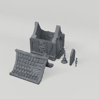 Beyond Misty Hollow Watchman Bell Post: Product turntable