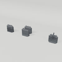 Stone Wall Set II, terrain-only 360 degree turntable