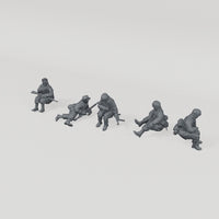 Iron Advance Tank Rider Squad. Complete kit, supplied unpainted. SKU IROADV-11IH-MOL. Variant 55131786019153.