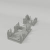 Barn - Ruined Add-On 28mm terrain component turntable video