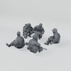 Rubble March Riders complete unassembled resin kit turntable.