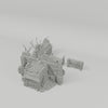 Ruined Platform Connector 28mm terrain component turntable video