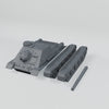 Rubble March Hunter complete unassembled part set turntable, including two tracks.