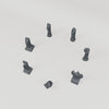 Seven Weathered Statue Scenery Pieces - Turntable of the exact included terrain geometry