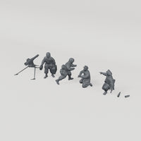 Iron Advance Light Field Gun Team. Complete kit, supplied unpainted. SKU IROADV-OI4H-MOL. Variant 55131785036113.