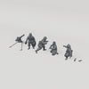 Iron Advance Light Field Gun Team. Complete kit, supplied unpainted. SKU IROADV-OI4H-MOL. Variant 55131785036113.