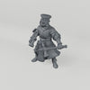 Iron Veil Sisters, Iron Veil Sister 02 turntable. Supplied unpainted resin miniature.