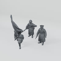 Rubble March Command complete unassembled resin kit turntable.
