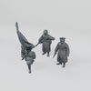 Rubble March Command complete unassembled resin kit turntable.