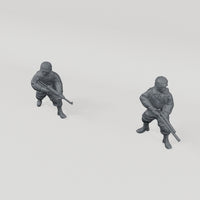 Iron Advance Flame complete two-figure team unpainted turntable. Variant 55131783954769; SKU IROADV-2I4H-MOL.