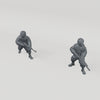 Iron Advance Flame complete two-figure team unpainted turntable. Variant 55131783954769; SKU IROADV-2I4H-MOL.