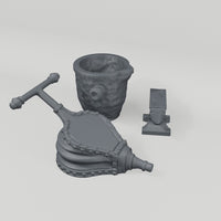 Beyond Misty Hollow Forge: Product turntable