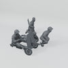 Rubble March Tripod complete unassembled resin kit turntable.