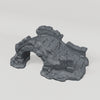 Broken Stone Arch Bridge - Turntable of the exact included terrain geometry