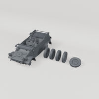 Iron Advance Light Staff Car. Complete kit, supplied unpainted. SKU IROADV-31IH-MOL. Variant 55131786051921.