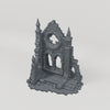 Rose Window Church Front - Turntable of the exact included terrain geometry