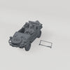 Iron Advance Amphibious Staff Car. Complete kit, supplied unpainted. SKU IROADV-LI4H-MOL. Variant 55131784937809.