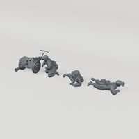 Iron Advance Rocket Launcher Team. Complete kit, supplied unpainted. SKU IROADV-JI4H-MOL. Variant 55131784872273.