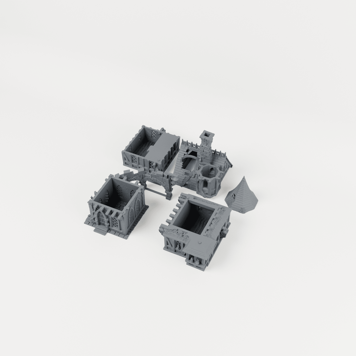 Ravenloft Manor – 28mm Fantasy Tabletop Terrain - Molten Prints