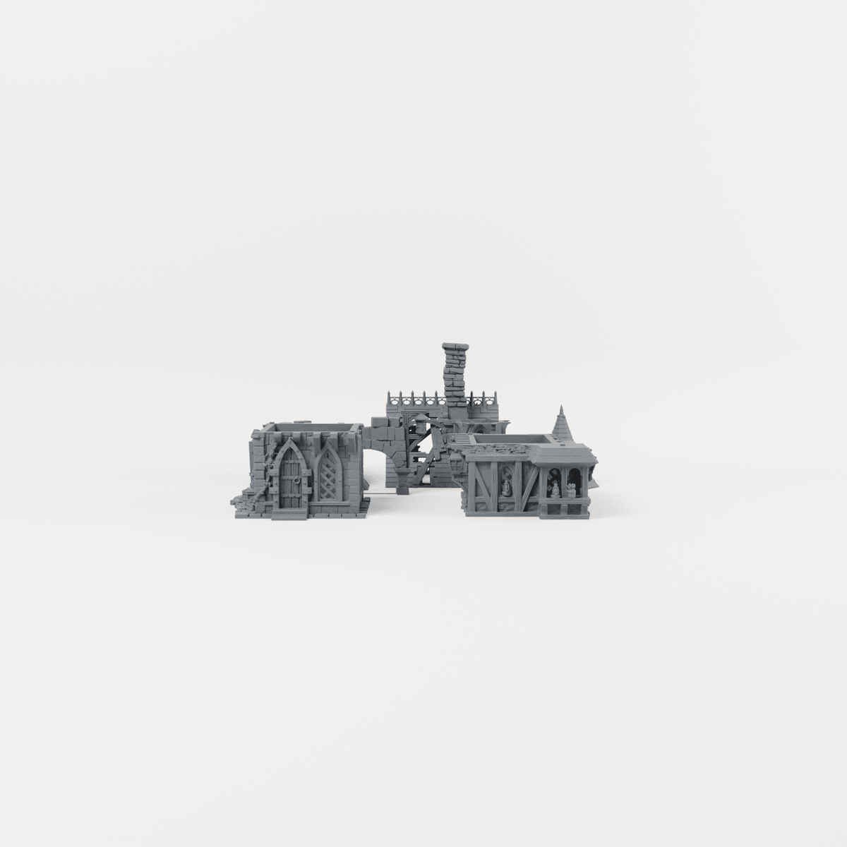Ravenloft Manor – 28mm Fantasy Tabletop Terrain - Molten Prints