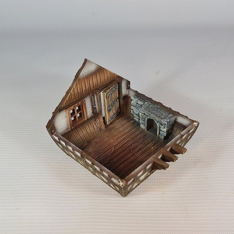 Redwood House - 28mm DND/Wargame/RPG Terrain - Molten Prints