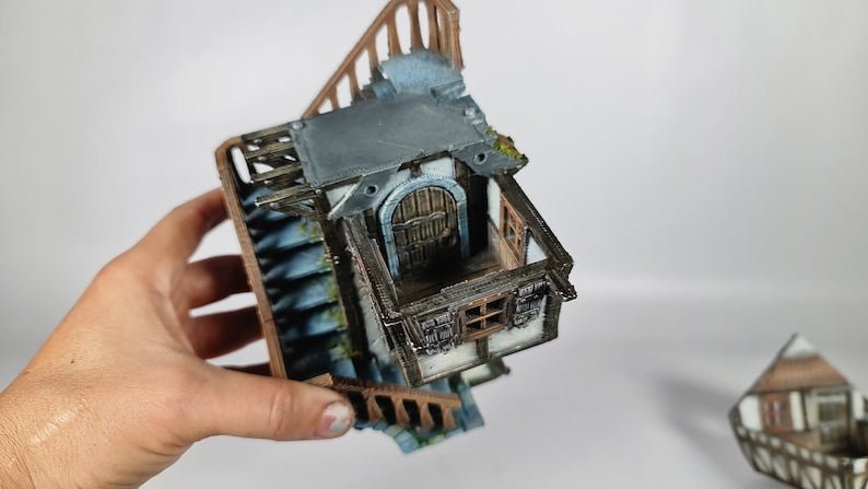 Redwood House - 28mm DND/Wargame/RPG Terrain - Molten Prints