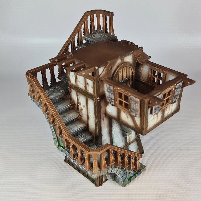 Redwood House - 28mm DND/Wargame/RPG Terrain - Molten Prints