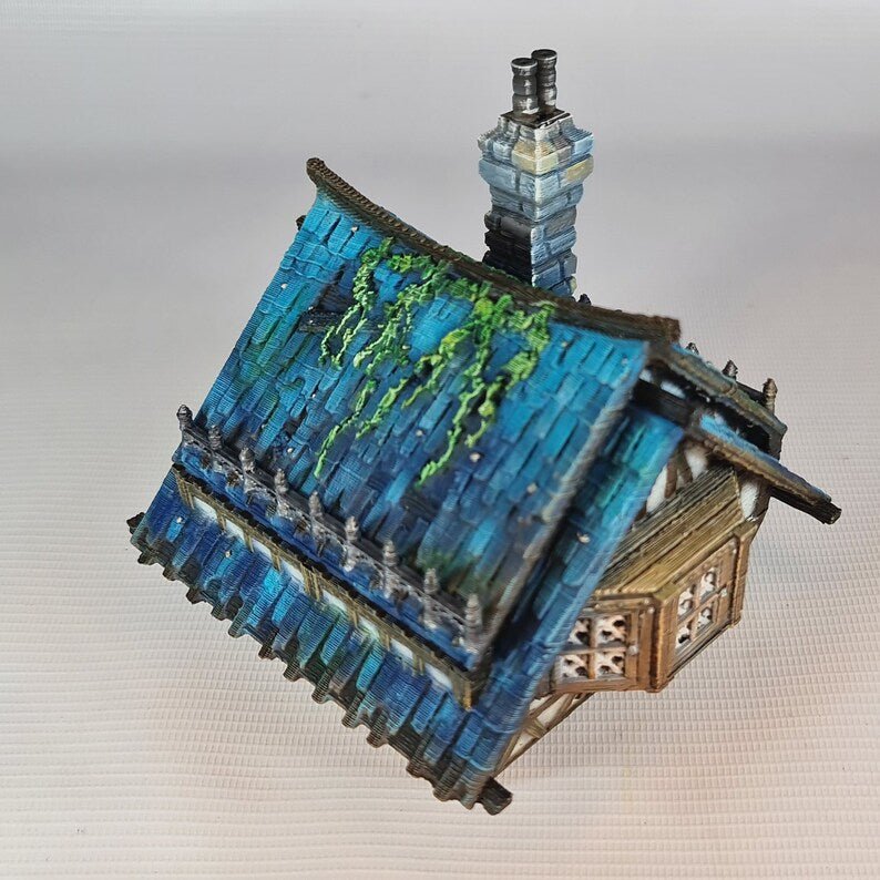 Redwood House - 28mm DND/Wargame/RPG Terrain - Molten Prints