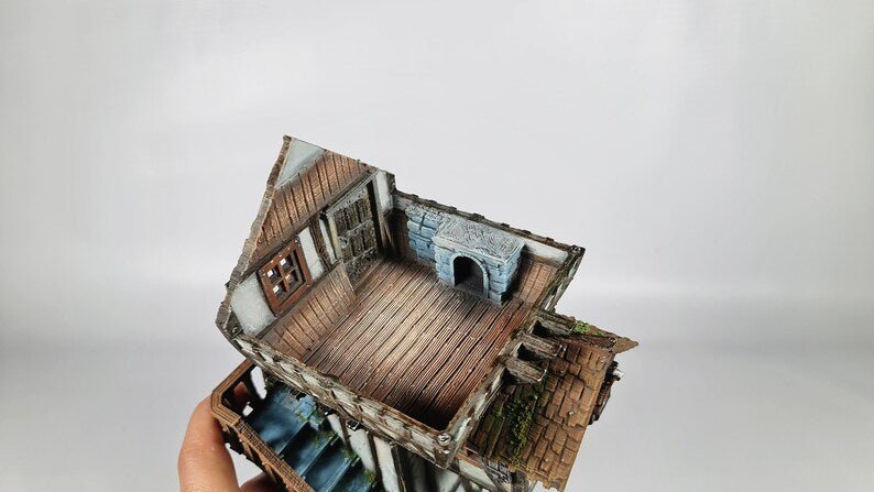 Redwood House - 28mm DND/Wargame/RPG Terrain - Molten Prints