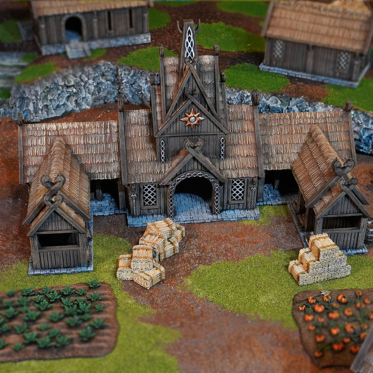 Royal Stable - 28mm Tabletop Terrain - Molten Prints