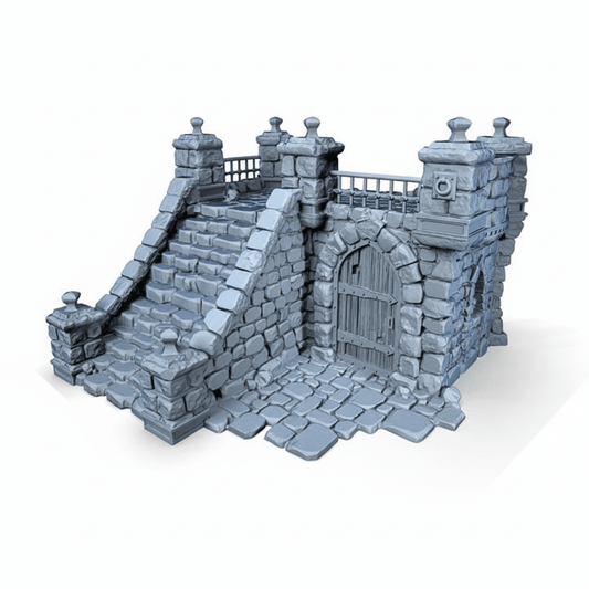 Ruined Big Platform - 28mm DND/Wargame/RPG Terrain - Molten Prints