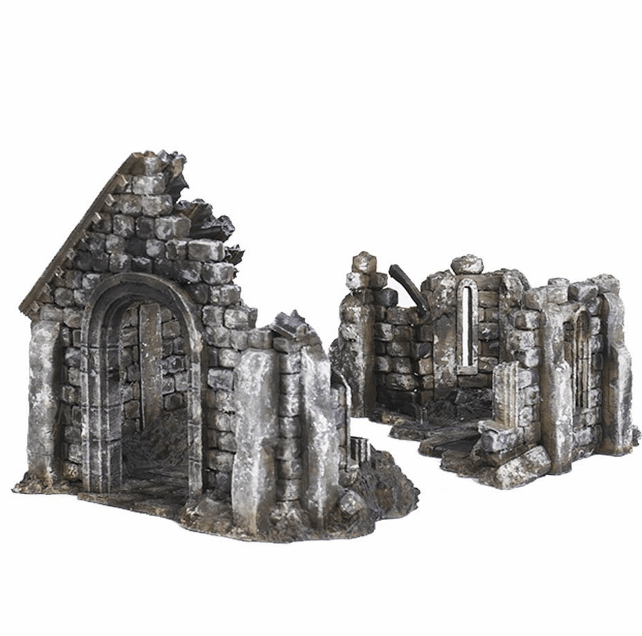 Ruined Church - 28mm DND/Wargame/RPG Terrain - Molten Prints