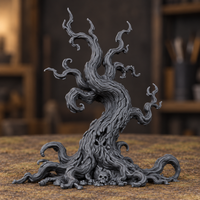 Twisted Skull Tree - Digital product illustration