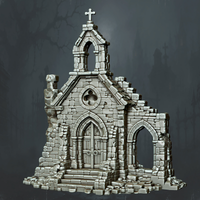 Bell Arch Church Ruin - Supplied digital geometry reference
