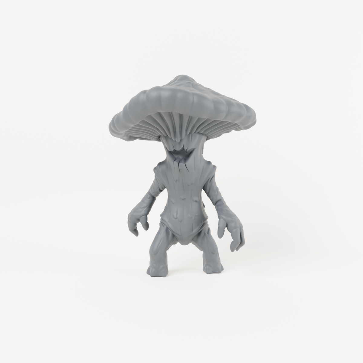 Sacred Swamp Mushroom 2, unpainted resin miniature render