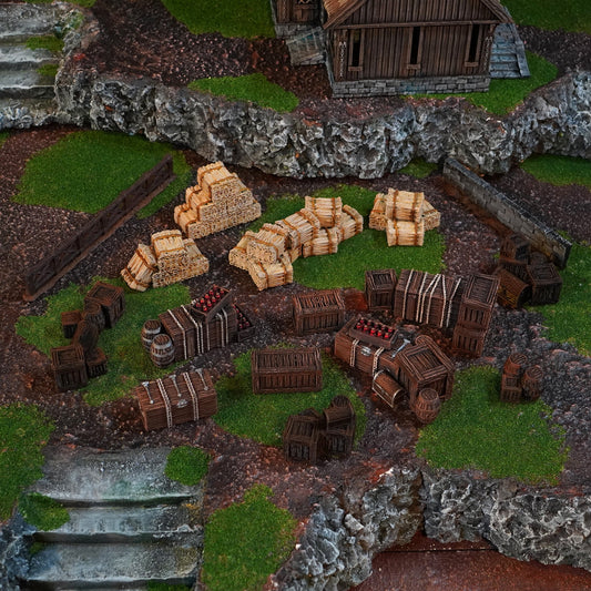 Saxonia Scatter - 28mm Tabletop Terrain - Molten Prints