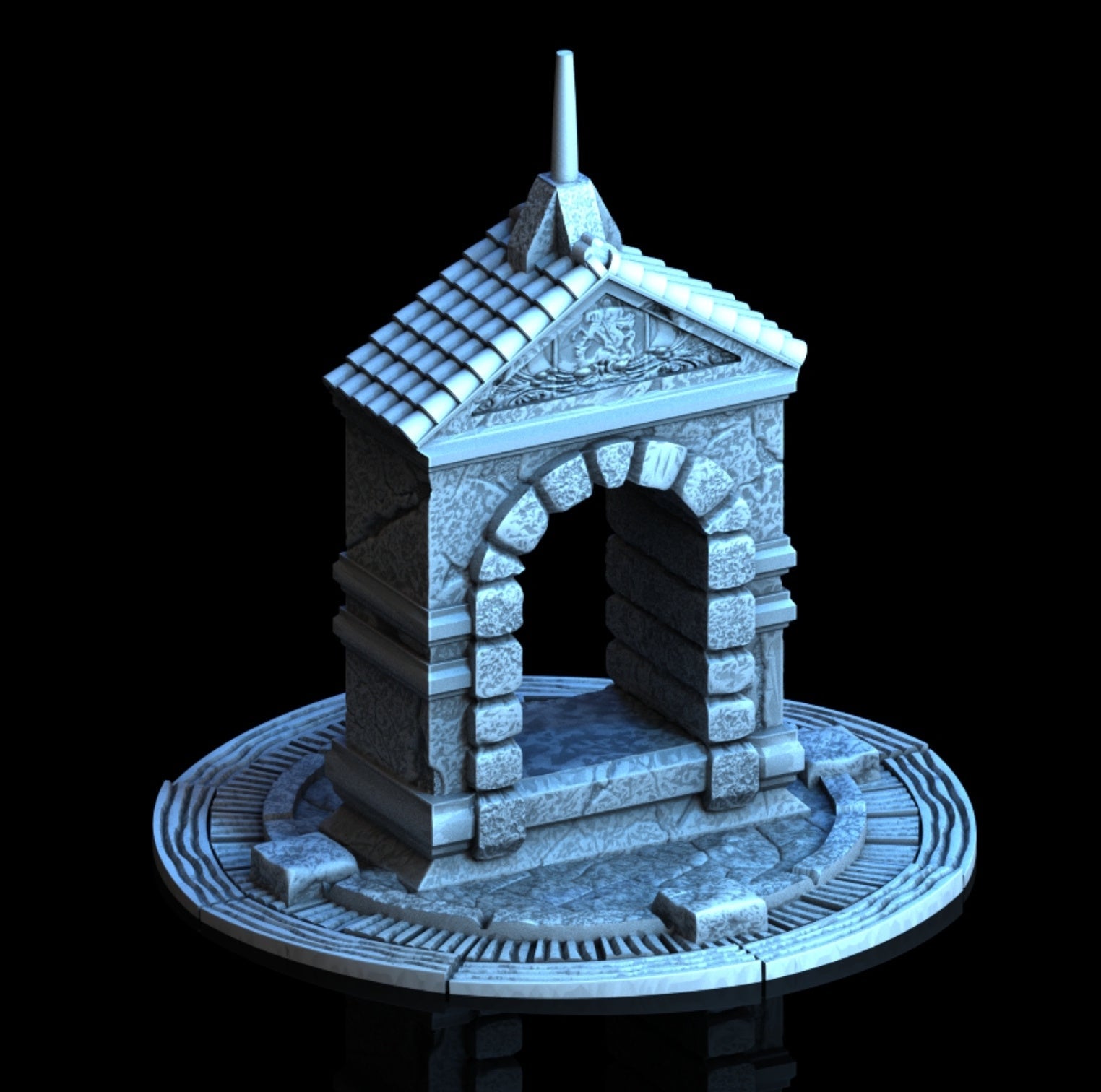 Shrine - 28mm DND/Wargame/RPG Terrain - Molten Prints