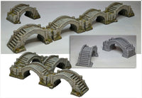 Stone Bridge Set reference image showing the three bridge pieces