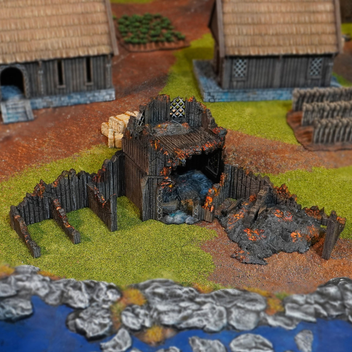 Stable Ruin - 28mm Tabletop Terrain for Epic Adventures - Molten Prints