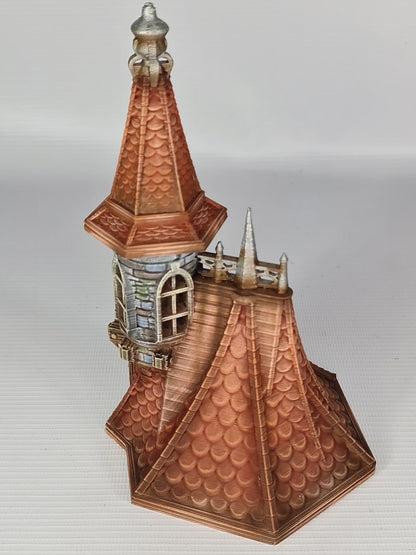 Steeple Manor - 28mm DND/Wargame/RPG Terrain - Molten Prints