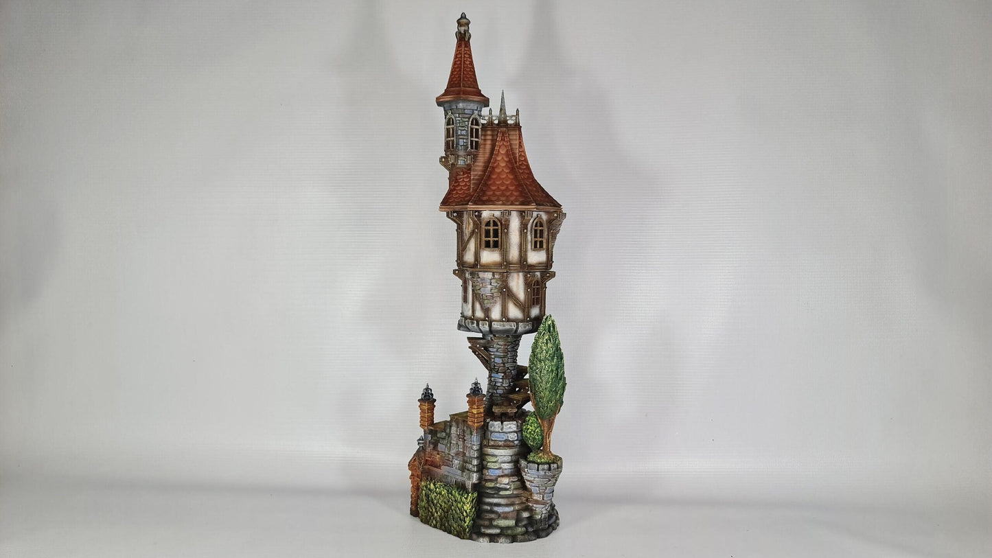 Steeple Manor - 28mm DND/Wargame/RPG Terrain - Molten Prints