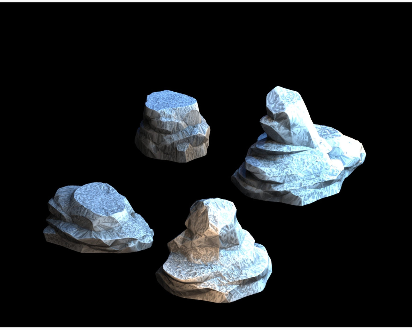 Stone Formations - 3D Printed Terrain for Epic Adventures - Molten Prints