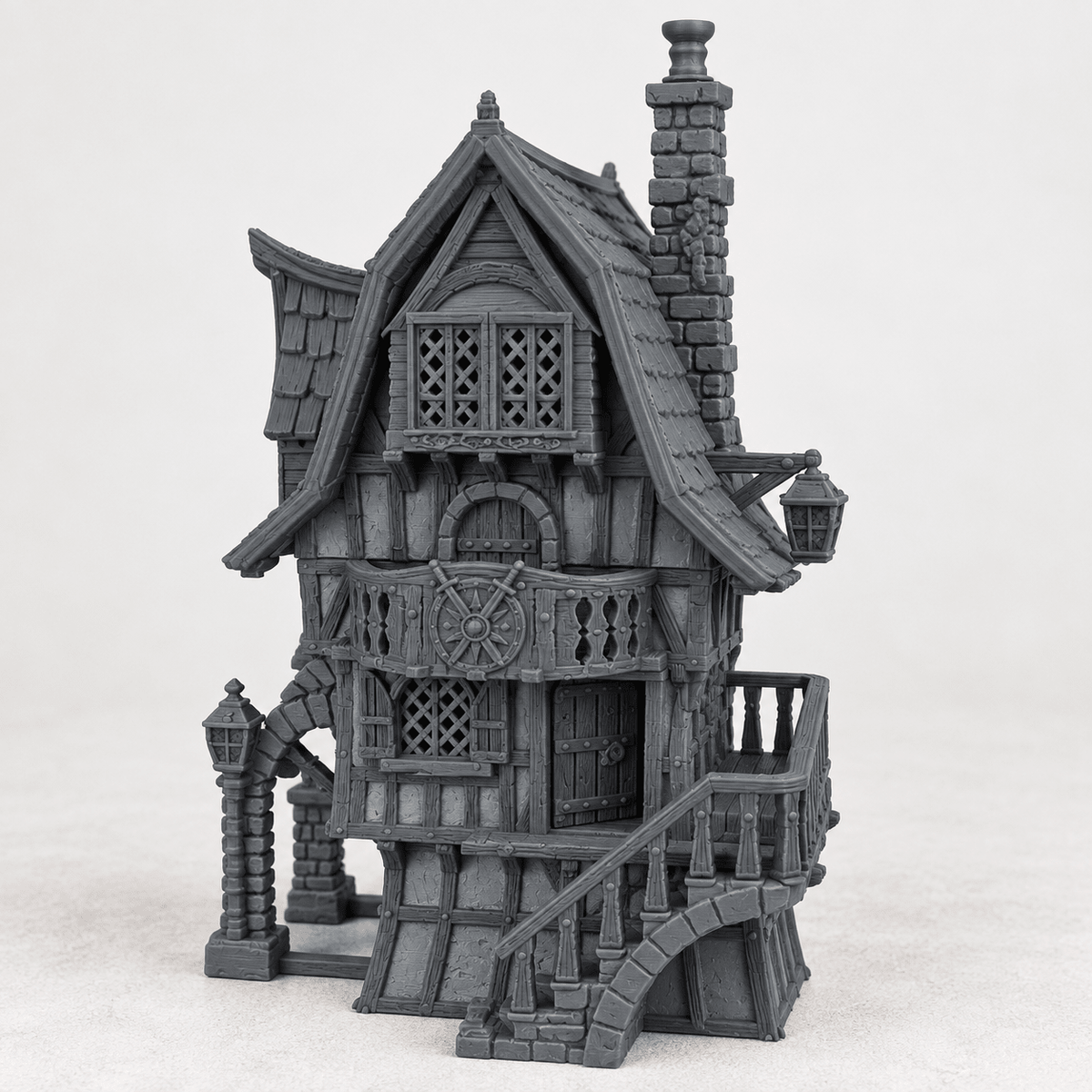 Stonevale Villa, 28mm Fantasy Terrain - Molten Prints