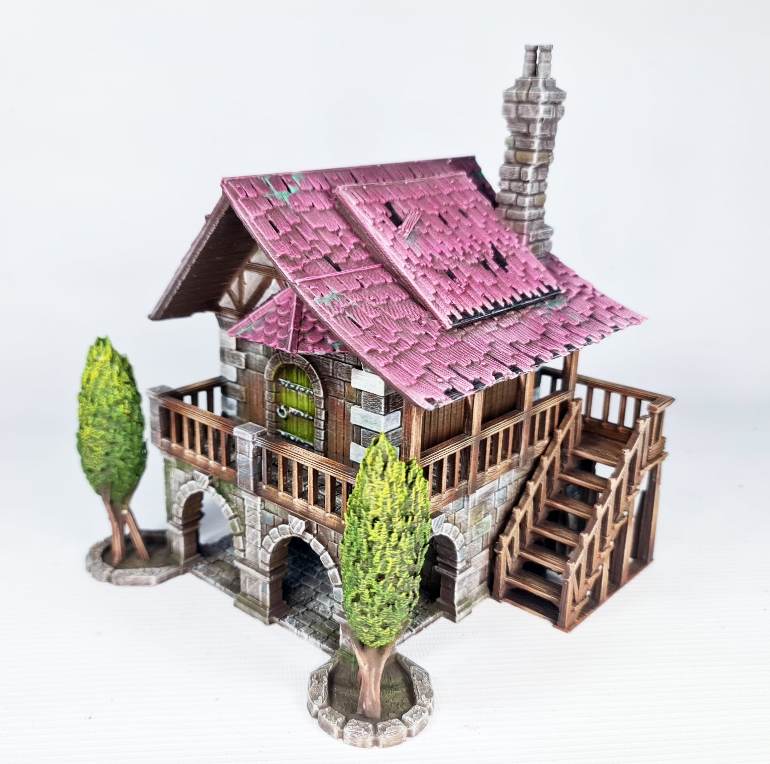Strawberry Field Abode - 28mm DND/Wargame/RPG Terrain - Molten Prints