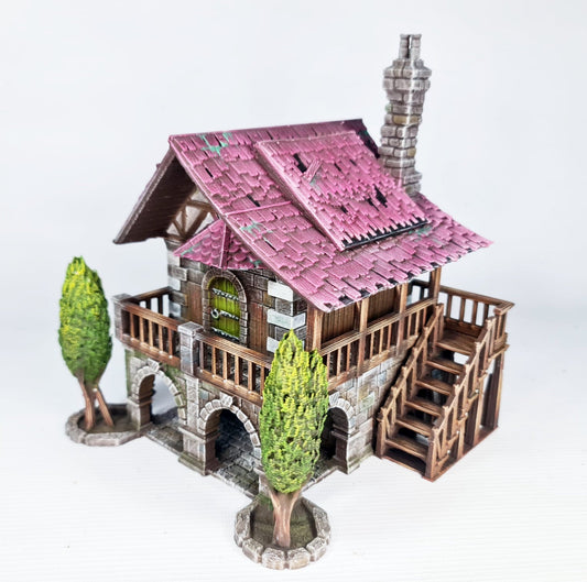 Strawberry Field Abode - 28mm DND/Wargame/RPG Terrain - Molten Prints