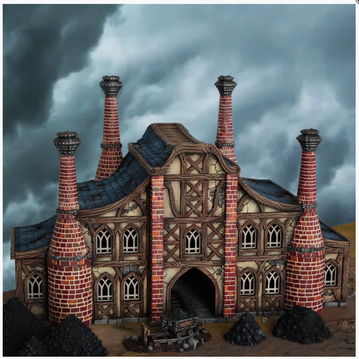 The Forge - 28mm Tabletop Terrain Piece - Molten Prints