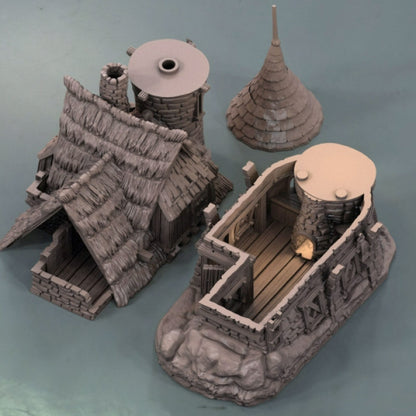 Thistlewick Cottage - 28mm DND/Wargame/RPG Terrain - Molten Prints