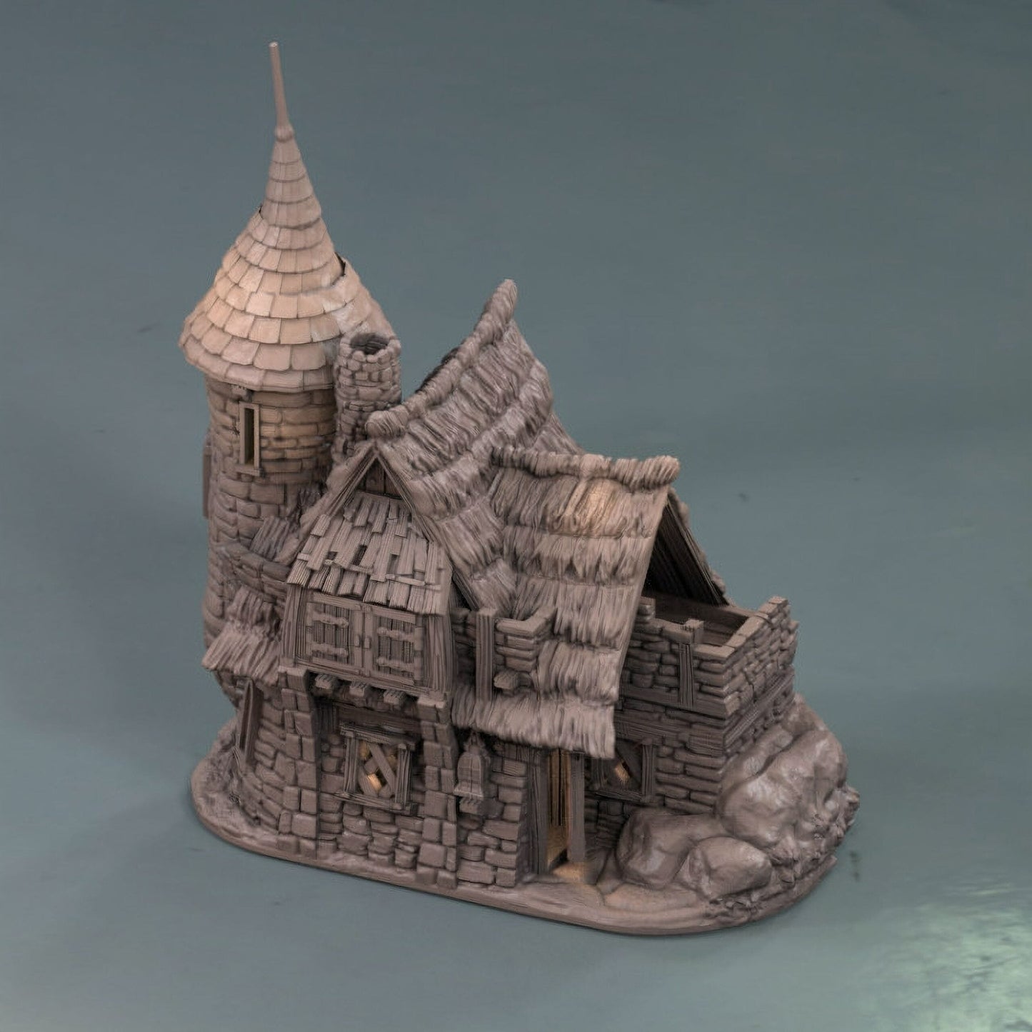 Thistlewick Cottage - 28mm DND/Wargame/RPG Terrain - Molten Prints